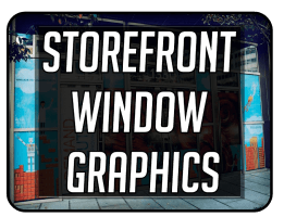 Storefront Window Lettering and graphics